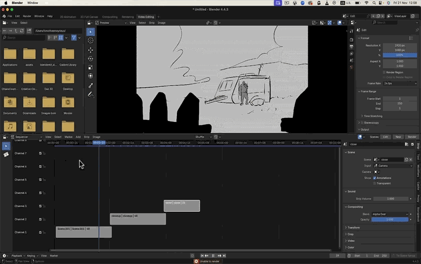 Building a storyboard