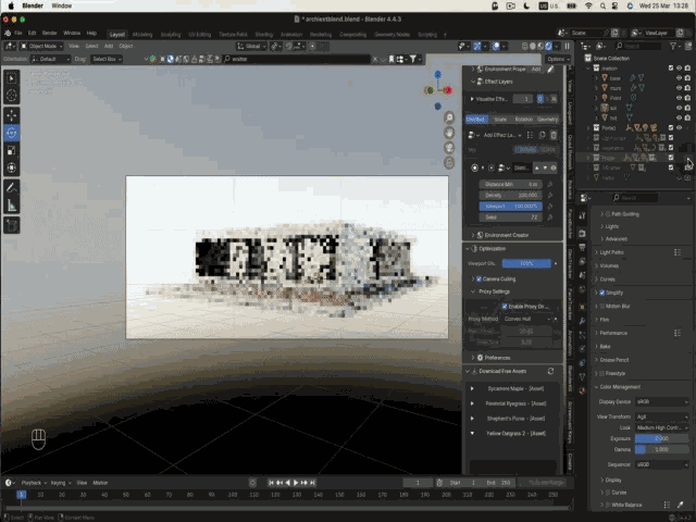 Optimize density & proxies